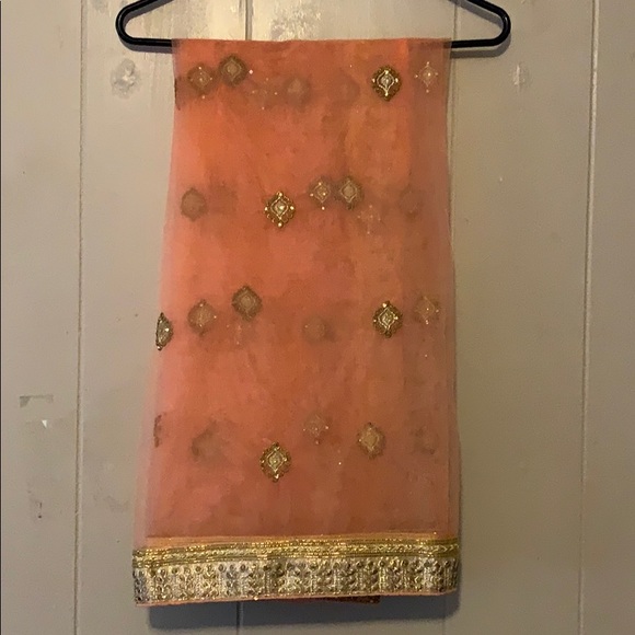 Indian Wear/ Lehenga Choli Set Blush Pink - Picture 5 of 8